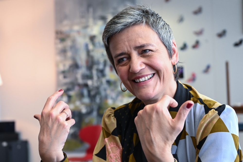 Margrethe Vestager ist die Spitzenkandidatin der europäischen Liberalen bei der EU-Wahl (Bild: Emmanuel Dunand/AFP)