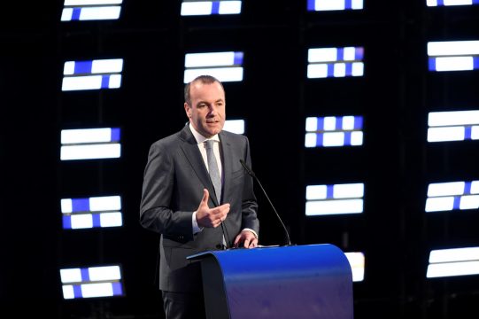 Der deutsche Christdemokrat Manfred Weber hat keine Mehrheit, um Kommissionspräsident zu werden (Bild: John Thys/AFP)