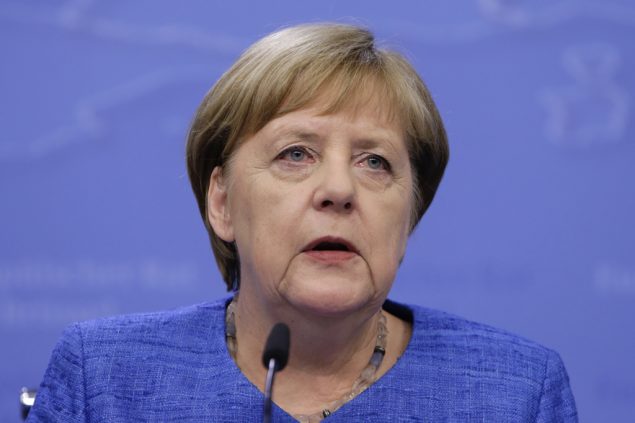 Die deutsche Kanzlerin Angela Merkel (Bild: Aris Oikonomou/AFP)