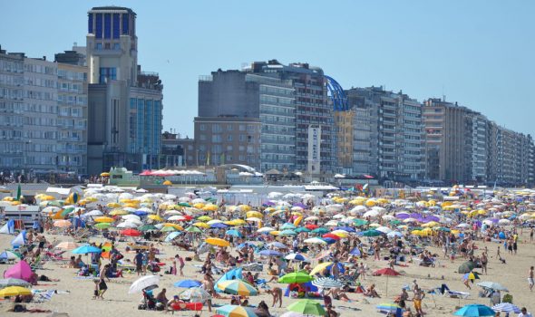 Touristenansturm in Blankenberge