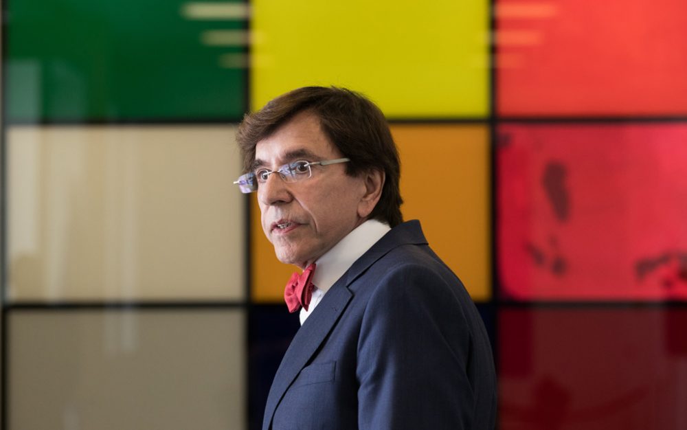 PS-Präsident Elio Di Rupo in Brüssel (Bild: Benoît Doppagne/Belga)