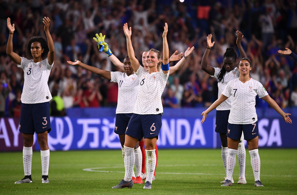 Frauen-Fußball-WM: Frankreich im Viertelfinale (Bild: Franck Fife/AFP)