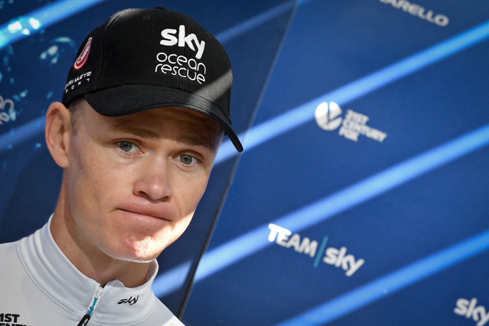 Chris Froome im Juli 2018 (Archivbild: David Stockman/Belga)