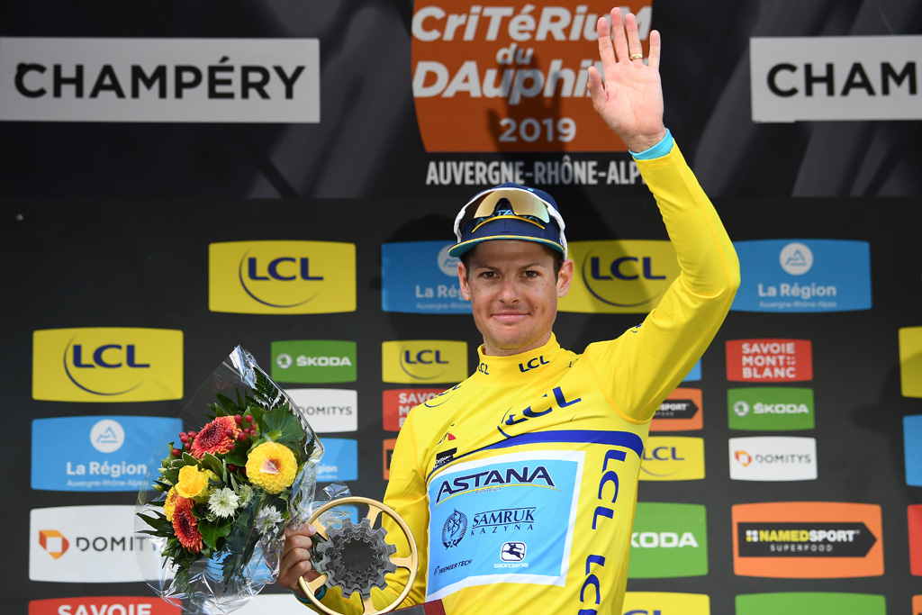 Jakob Fuglsang gewinnt die Dauphiné-Rundfahrt (Bild: Anne-Christine Poujoulat/AFP)