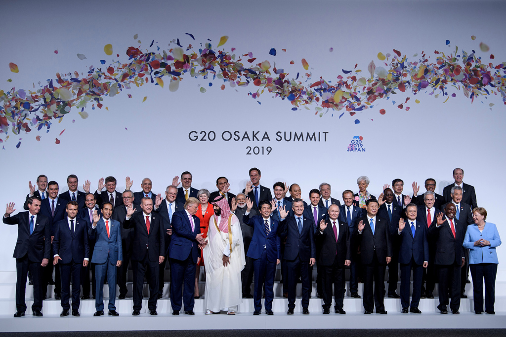 G20-Gipfel in Osaka (Bild: Brendan Smialowski/Belga)