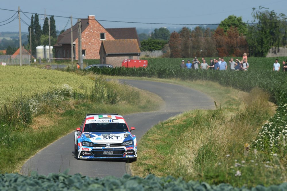 Craig Breen und Paul Nagle bei der Ypern-Rallye (Bild: Sandro Delaere/Belga)