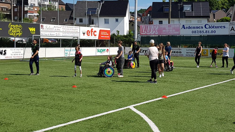 Handi-Foot-Festival in Kelmis (Archivbild: Christophe Ramjoie/BRF)