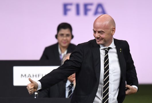 FIFA-Präsident Gianni Infantino wurde in seinem Amt bestätigt (Bild: Franck Fife/AFP)