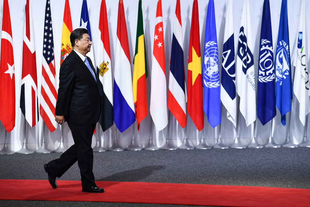 Chinas Präsident Xi Jinping (Bild: Brendan Smialowski/AFP)