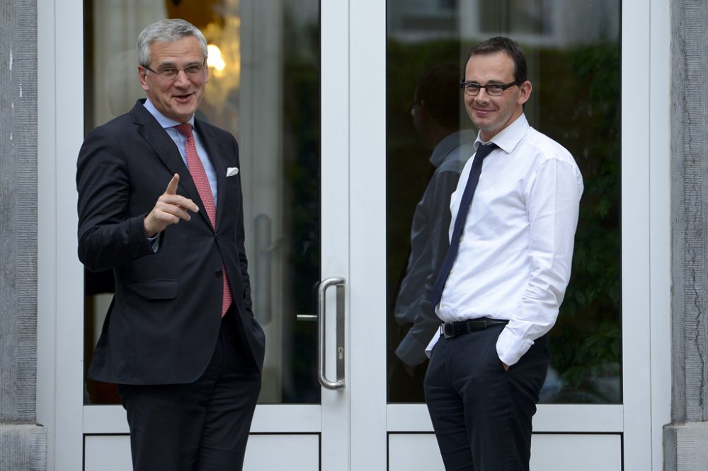 Kris Peeters und Wouter Beke (Archivbild: Dirk Waem/Belga)