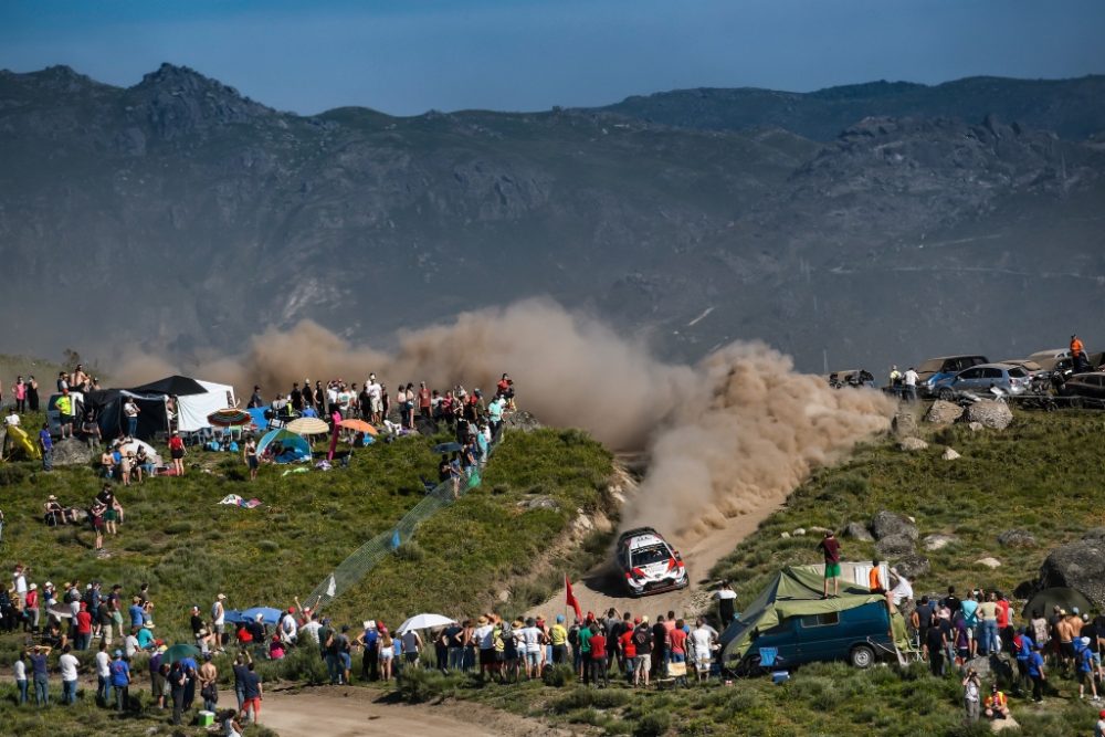 Toyota bei der Rallye Portugal