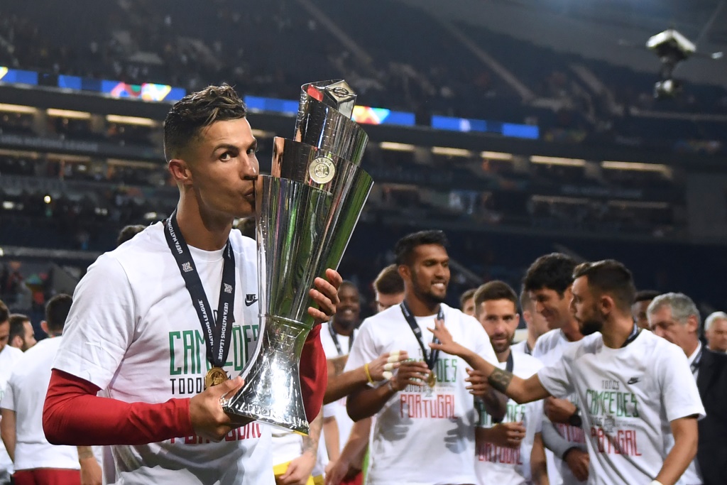 Portugals Christiano Ronaldo beim Sieg der Nations League - Patricia De Melo Moreira/AFP