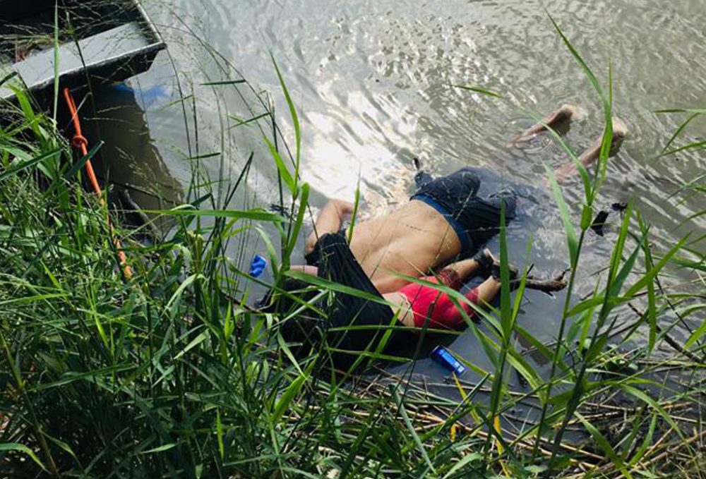 Erschütterndes Bild: Die Körper von Oscar Martinez Ramirez aus Salvador und seiner Tochter im Rio Grande