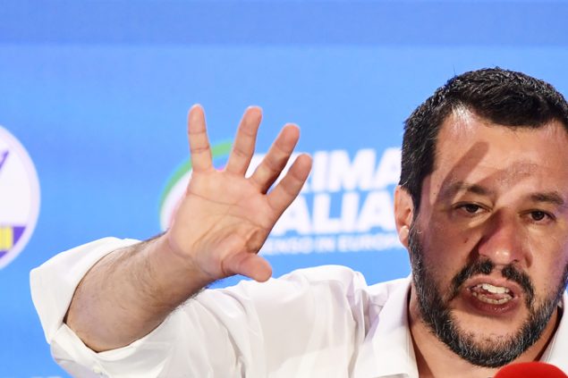 Italiens Innenminister Matteo Salvini