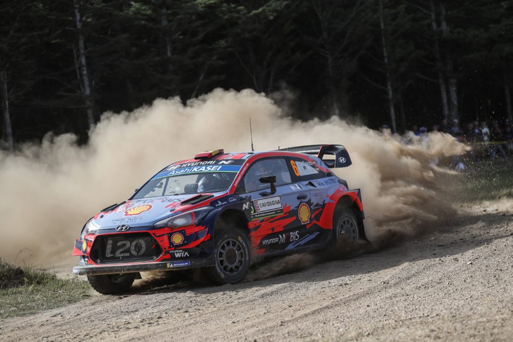 Dani Sordo/Carlos del Barrio bei der Rallye Sardinien (Bild: Austral/Hyundai Motorsport)