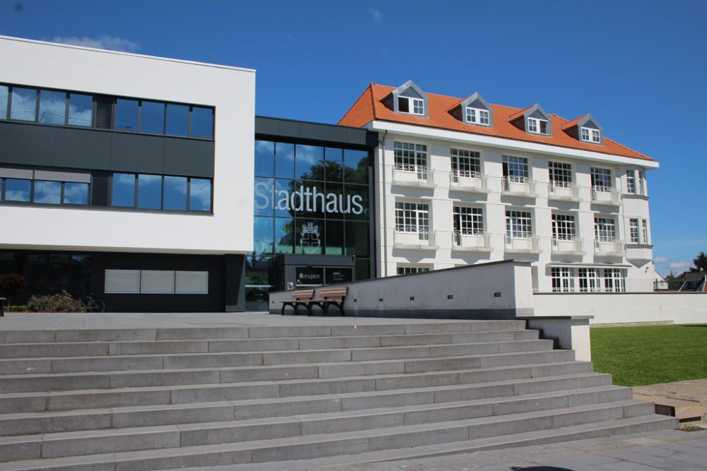 Eupen ist stolz auf das neue Stadthaus (Bild: Stephan Pesch/BRF)