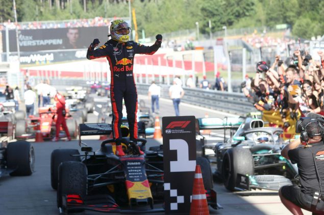 Verstappen siegt in Spielberg (Bild: Georg Hochmuth/APA/AFP)