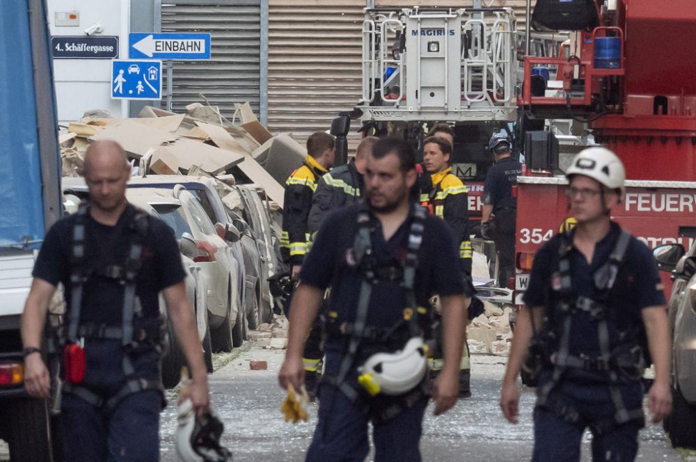 Explosion in Wien