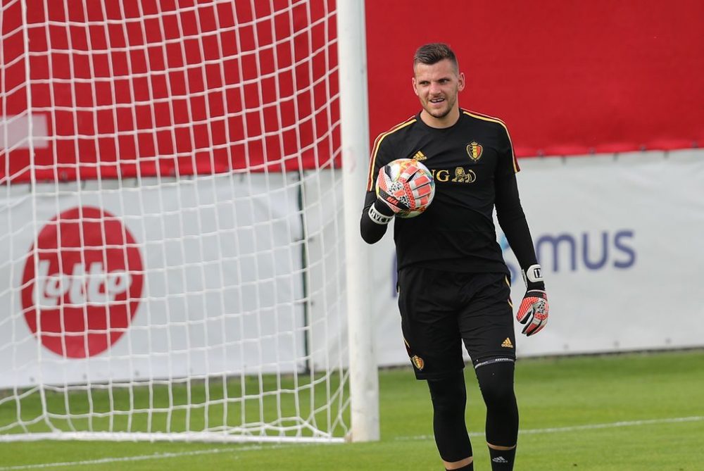 Hendrik van Crombrugge beim Training der Roten Teufel im Juni 2019 (Bild: Bruno Fahy/Belga)