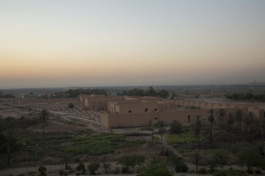 Die antiken Stätten von Babylon im Irak (Bild: Hussein Faleh/AFP)