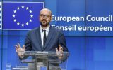 Pressekonferenz von Charles Michel nach seiner Wahl zum EU-Ratspräsident (Bild: Thierry Roge/Belga)