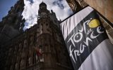 Die Grand-Place ist bereit für die Tour de France 2019 (Bild: Marco Bertorello/AFP)