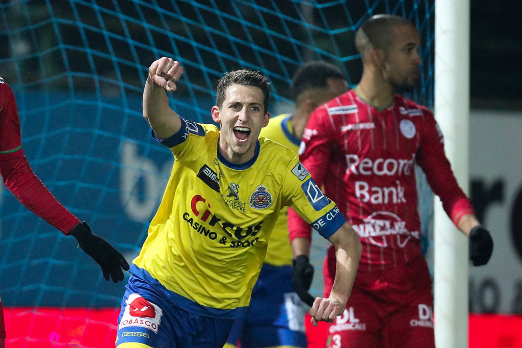 Jens Cools im Januar 2018 bei einem Spiel zwischen Waasland-Beveren und Zulte Waregem (Bild: Bruno Fahy/Belga)