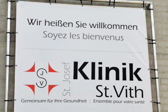 Das neue Logo der Klinik St. Josef in St. Vith (Bild: Raffaela Schaus/BRF)