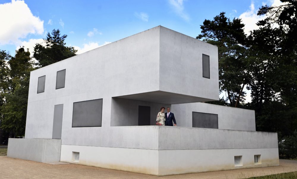 König Philippe und Königin Mathilde in Dessau (Bild: Eric Lalmand/Belga)