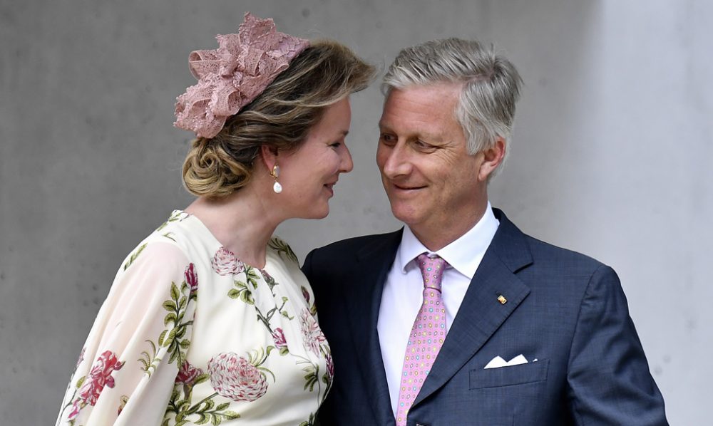 König Philippe und Königin Mathilde in Dessau (Archivbild: Eric Lalmand/Belga)