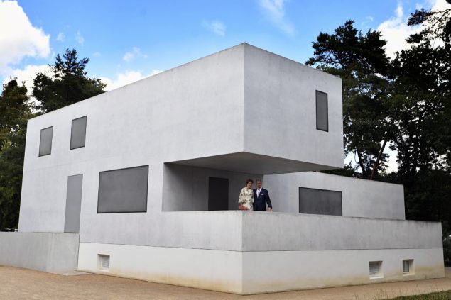 König Philippe und Königin Mathilde in Dessau (Bild: Eric Lalmand/Belga)