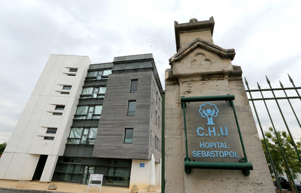 Am Donnerstagmorgen starb Vincent Lambert im Sebastopol-Hospital in Reims (Bild: Francois Nascimbeni/AFP)