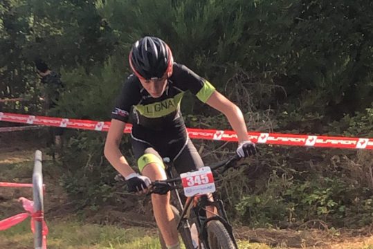 Sebastian Zeimers bei der belgischen Meisterschaft im Mountainbike in Houffalize (Bild: privat)