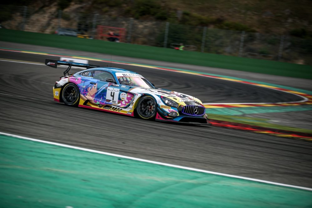 Maro Engel stellt den Mercedes-AMG GT3 #4 auf die Pole Position (Bild: Blancpain GT Series)