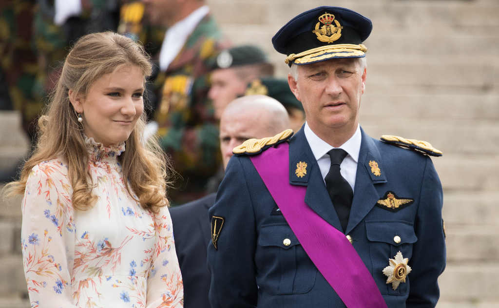 Prinzessin Elisabeth und König Philippe