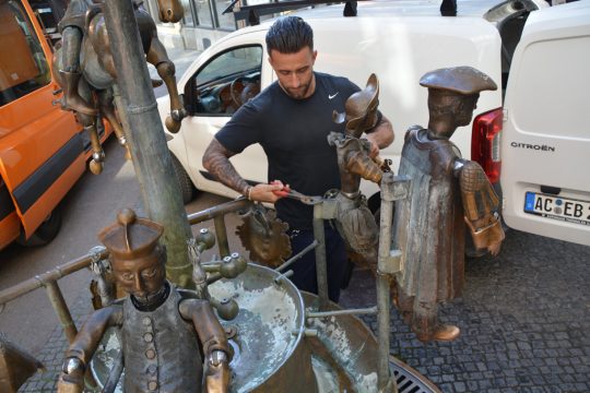 Aachener Puppenbrunnen (Bild: Stefan Herrmann/Stadt Aachen)