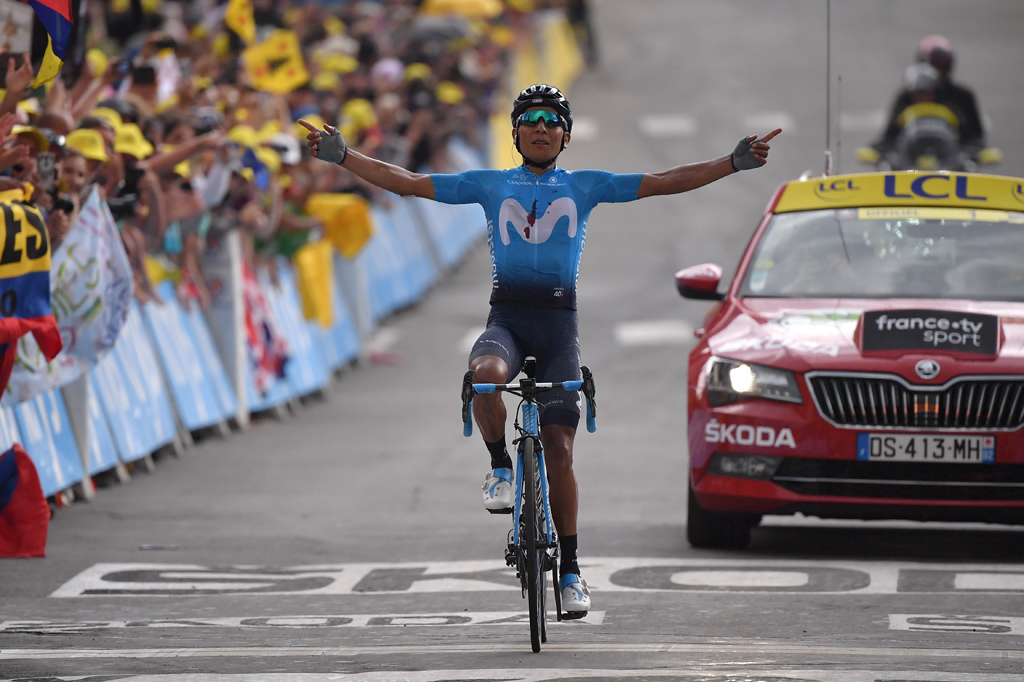 Quintana gewinnt 18. Etappe der Tour de France (Bild: Marco Bertorello/AFP)