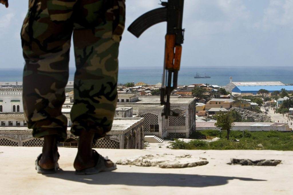 Soldat in Somalia (Illustrationsbild: Dai Kurokawa/EPA)