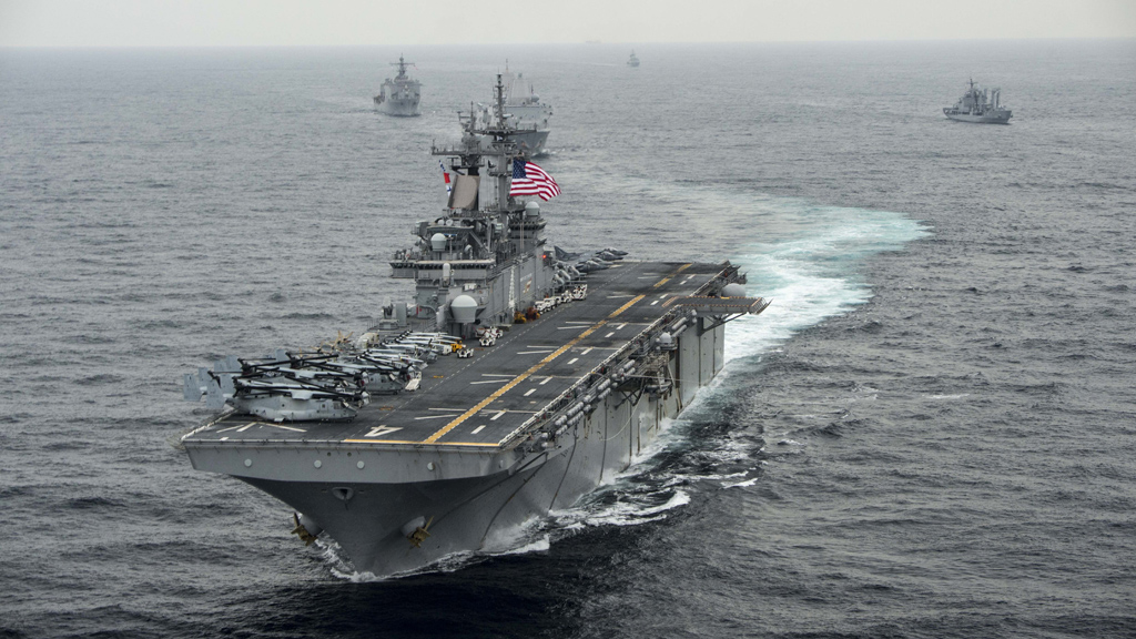US-Marineschiff (Bild: Craig Z. Rodarte/US Navy/AFP)