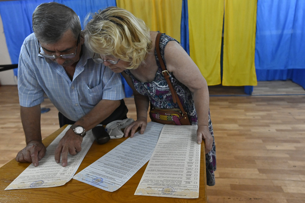 Parlamentswahl in der Ukraine