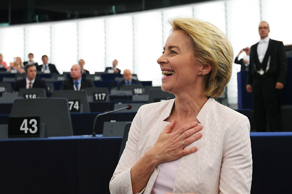 Ursula von der Leyen ist die neue EU-Kommissionschefin (Bild: Frederick Florin/AFP)