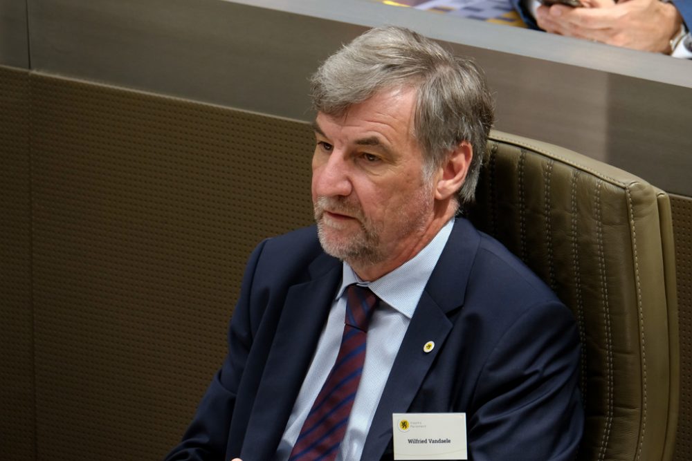 Wilfried Vandaele (N-VA) am 18.6.2019 in Brüssel (Bild: Nicolas Maeterlinck/Belga)