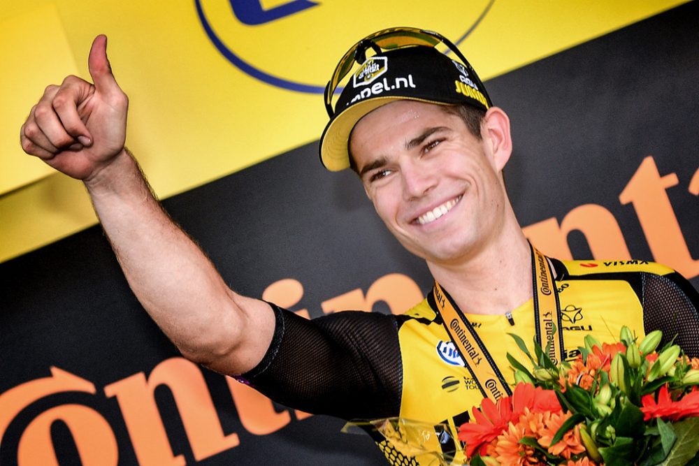 Wout Van Aert hat die zehnte Etappe der Tour de France gewonnen (Bild: David Stockman/Belga)