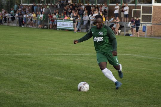Begegnung KFC Grün-Weiß Amel gegen Melen am 24.8.2019 (Bild: Stephan Pesch/BRF)
