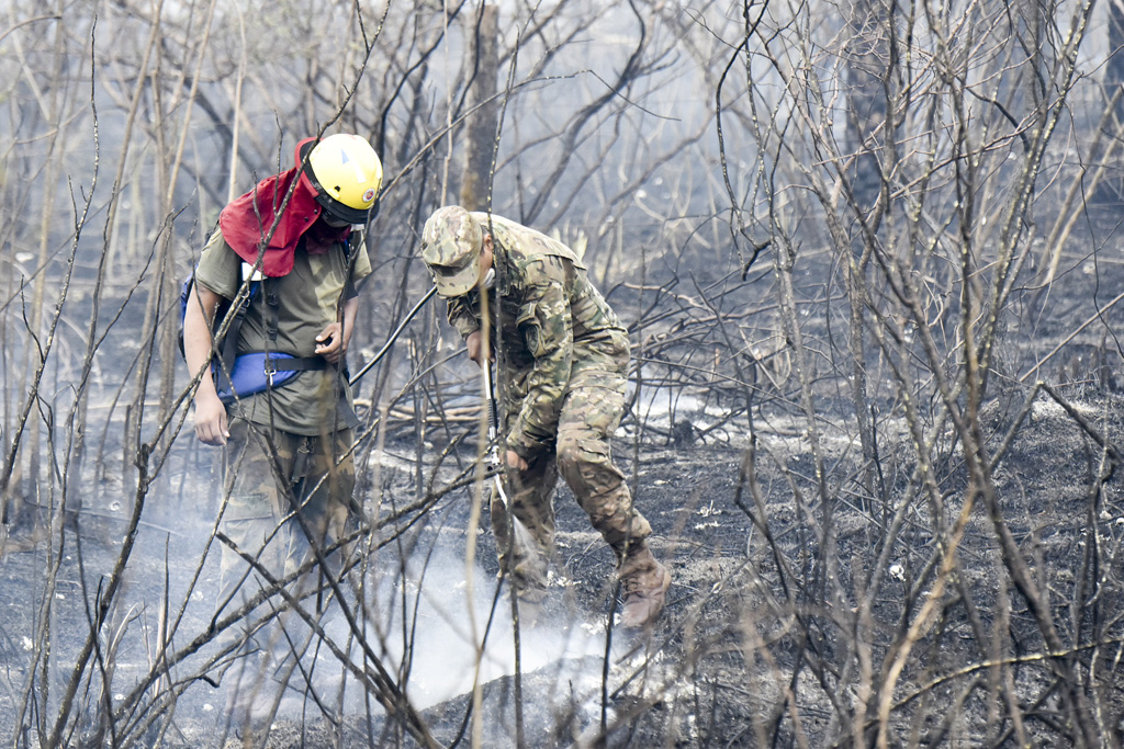 Waldbrände in Bolivien (Bild: Alzar Raldes/AFP)