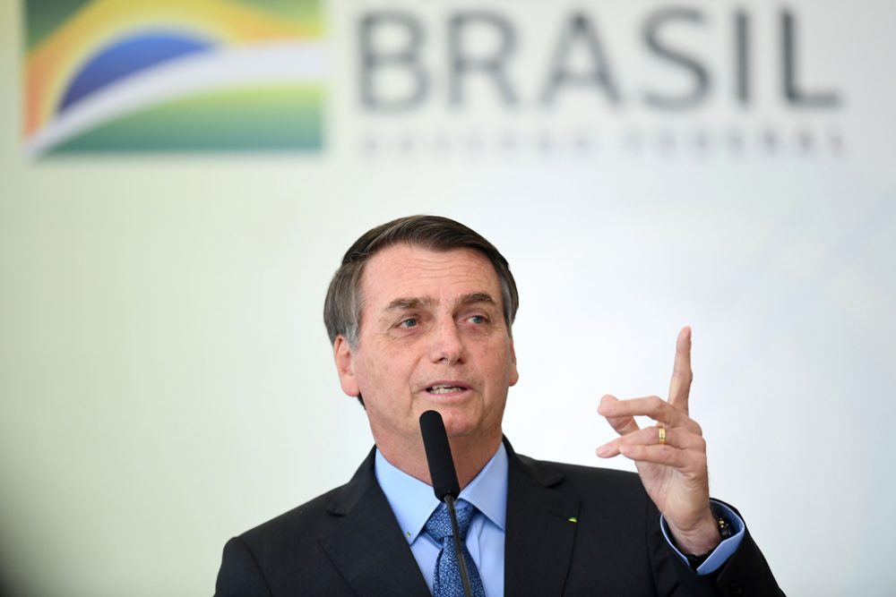 Brasiliens Präsident Jair Bolsonaro (Bild: Evaristo Sa/AFP)