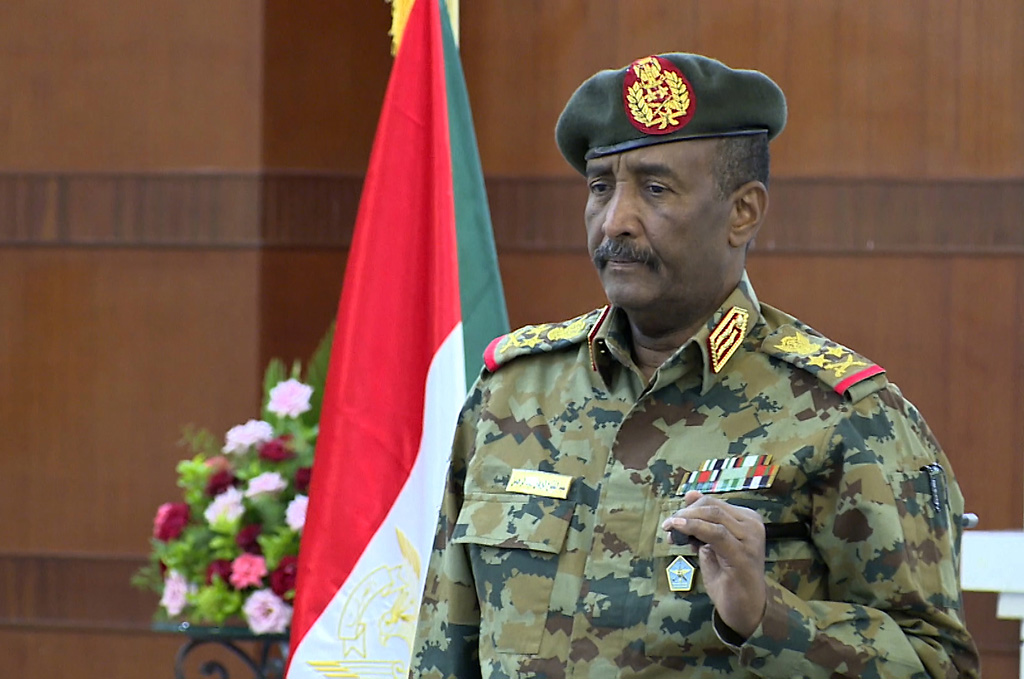 General Abdel Fattah Burhan (Bild: Sudan Presidential Palace/AFP)