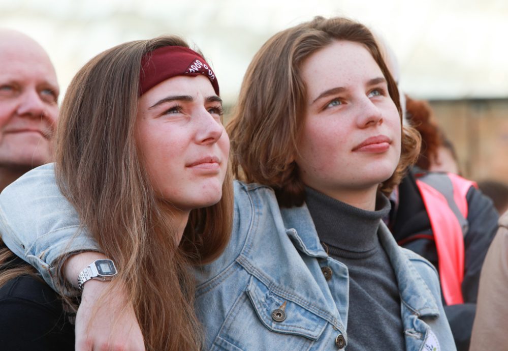 Adélaïde Charlier und Anuna De Wever (Bild: Paul-Henri Verlooy/Belga)