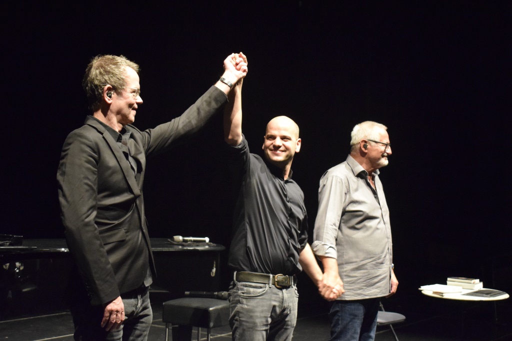 V.l.: Jo Barnikel, Andy Houscheid und Konstantin Wecker (Bild: Raffaela Schaus/BRF)