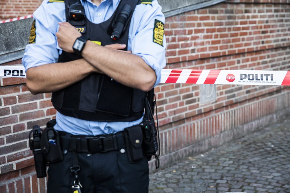 Dänischer Polizist